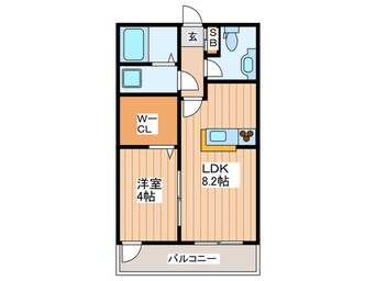 間取図 アヴァンサ－ル