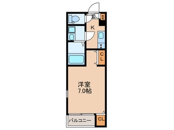 間取図 フェリスカーサ・ミオトーヤ