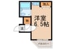 ライフメイト松本 1Rの間取り
