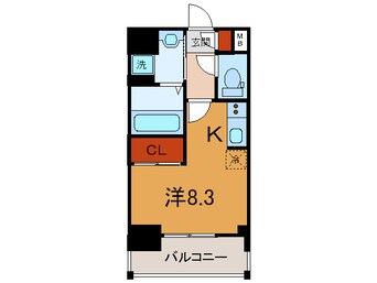 間取図 アスヴェル兵庫駅前(1002)