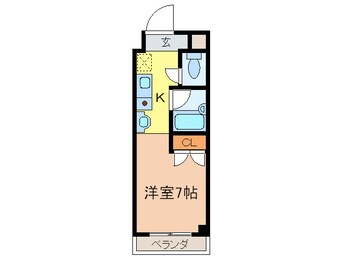 間取図 アクア・オ－ス