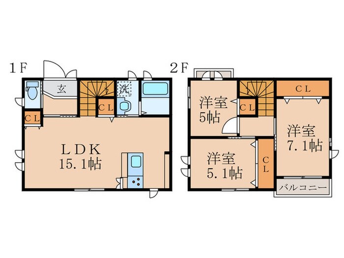 間取り図 confeito（A-2）