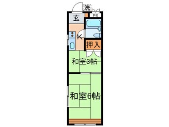 間取図 コ－ポいちらく