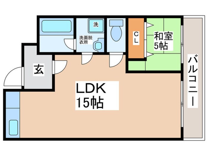 間取り図 ハピネス南館