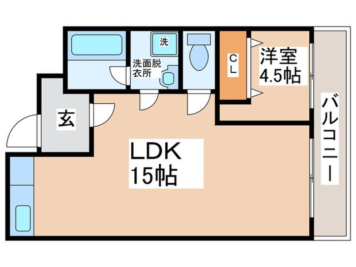 間取り図 ハピネス南館