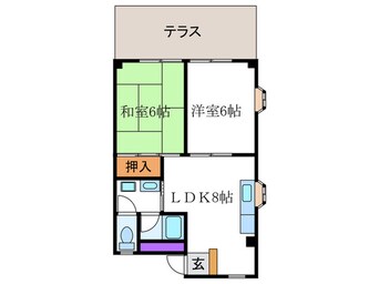 間取図 パ－クハイム井口