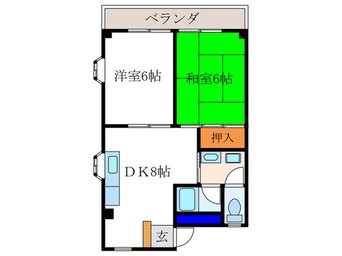 間取図 パ－クハイム井口