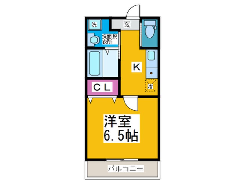 間取図 ヒルハイツ高鷲