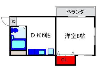 間取図 ベストレジデンス蛍池