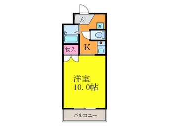 間取図 リバ－ヒルプラザ祐Ｂ棟