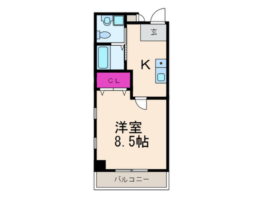 間取図 カルペディエム１６