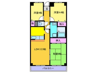 間取図 エコ－ハイツ