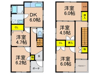 間取図 MAYUMIハウス181号館津田元町