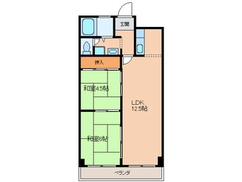間取図 サンライト　ハイツ