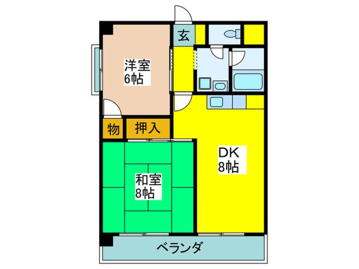 間取り図 春日丘マンション