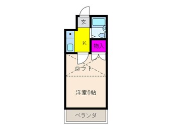 間取図 レステビュー桜ヶ丘北町