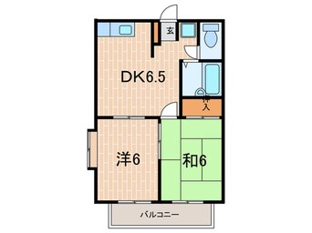 間取図 コーポマロニエ