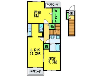 間取図 メゾンなでしこ