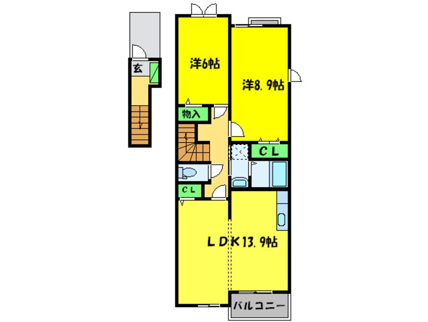 間取図 アミティエ