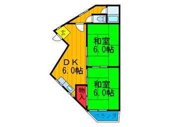 間取図 三熊１号館