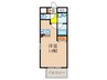 セレッソコート新大阪(907) 1Rの間取り
