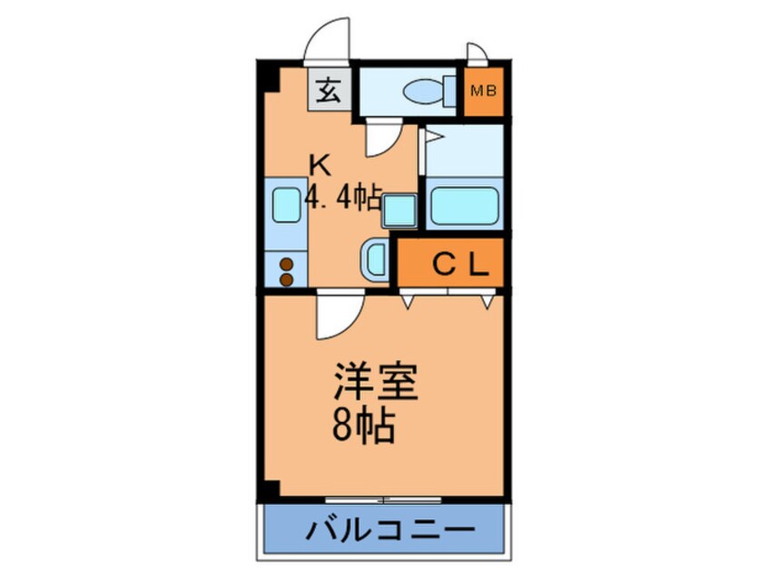 間取図 ロイヤルコート