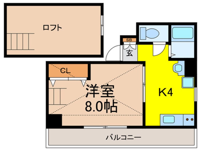間取図 ロイヤルコート