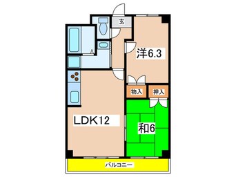 間取図 グレース 21