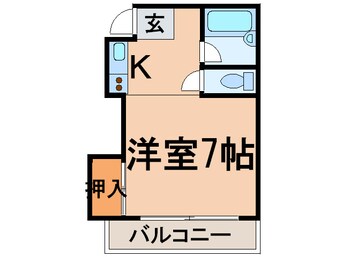 間取図 ファインルーム１５