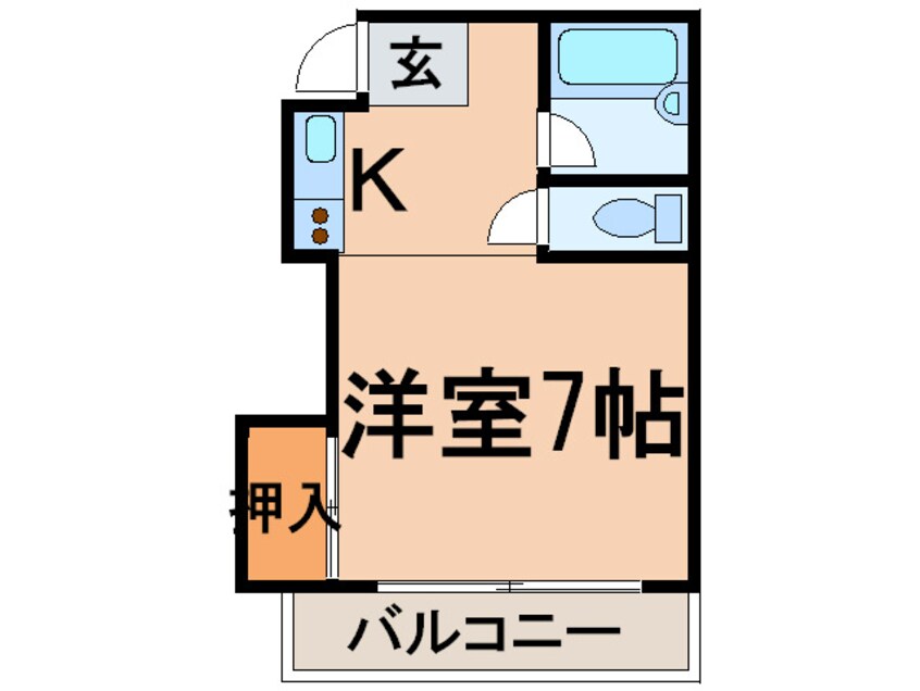 間取図 ファインルーム１５