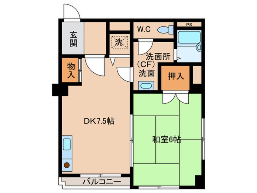 間取図 プルミエール勧修寺