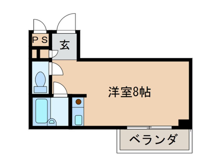 間取図 プルミエール勧修寺