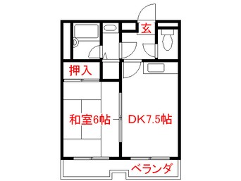 間取図 プルミエール勧修寺