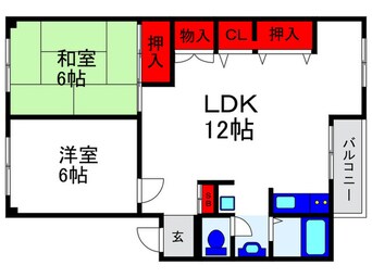 間取図 ルーラルライフ三鶴