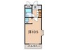 マンションセレクト 1Rの間取り