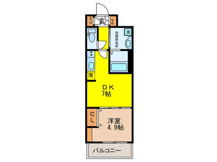 間取り図 ベラジオ阿倍野