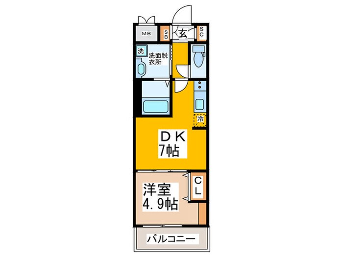 間取り図 ベラジオ阿倍野