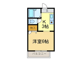 間取図 ハイツグランパ