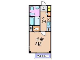 間取図 ノ－スワン西梅田