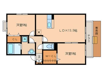 間取図 ＭＡＥＤＥ　ＴＯＷＮＡ棟