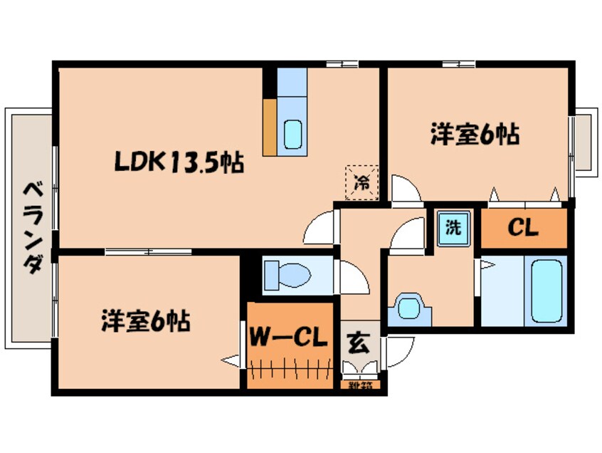 間取図 ＭＡＥＤＥ　ＴＯＷＮＡ棟