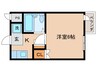サンピアハイツ 1Kの間取り