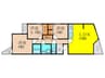 御影大蔵マンション（302） 3LDKの間取り