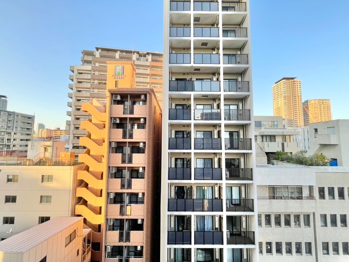 室内からの展望 Metrosa谷町六丁目South