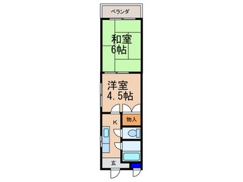 間取図 ロイヤルハイツⅢ