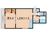グランジェイ垂水 1LDKの間取り