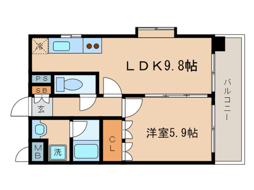 間取図 音羽ハイツ