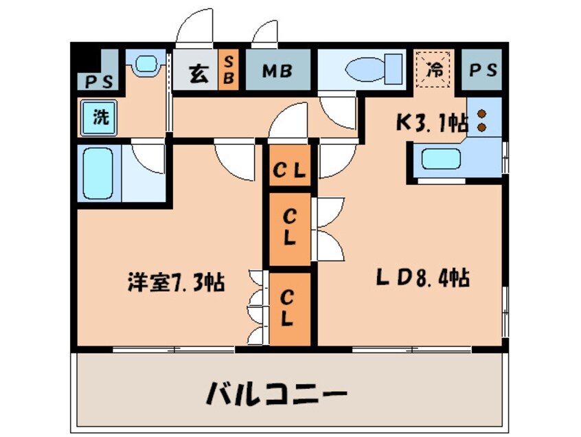 間取図 音羽ハイツ