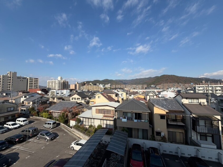 室内からの展望 音羽ハイツ