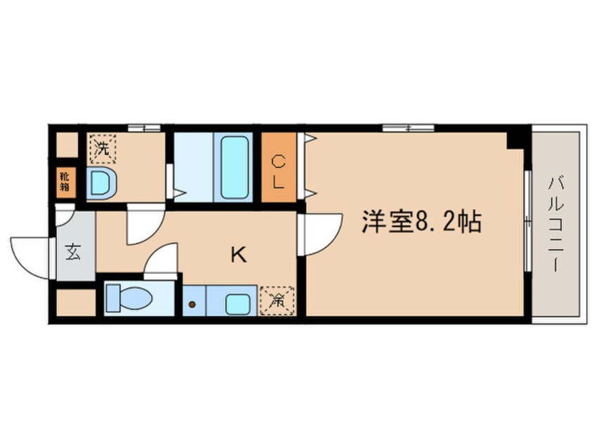 間取図 MNK－5